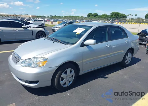 2008 Toyota Corolla Le из США, поврежденный, VIN 1NXBR32E88Z047124